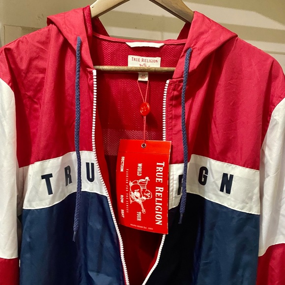 True Religion jacket Windbreaker size S - Picture 2 of 4